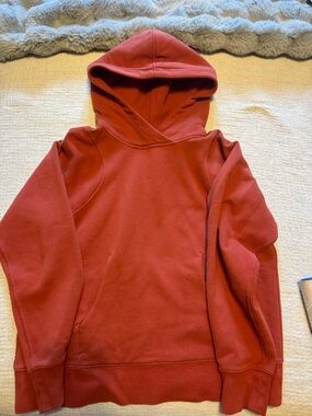 lululemon athletica burnt orange Hooded Pullover Sweatshirt